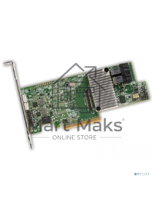 Контроллер MegaRAID SAS 9361-8i SGL (8-Port Int, 12Gb/s SATA+SAS, PCIe 3.0, 1GB DDRIII, MegaRAID SAS 9361-8i, Quick Installation Guide, LP Bracket)