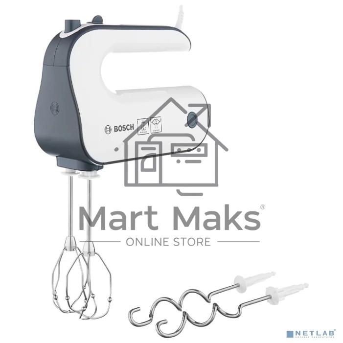 Миксер ручной Bosch MFQ4020 450Вт белый