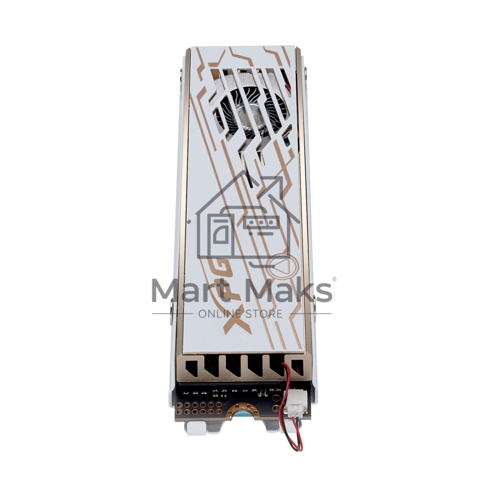 Твердотельный накопитель ADATA SSD XPG MARS 980 PRO, 1000GB, M.2(22x80mm), NVMe, PCIe 5.0 x4, 3D NAND, R/W 14000/10000MB/s, IOPs 1 600 000/1 650 000, TBW 740, DWPD 0.4, with Heat Sink (5 лет)