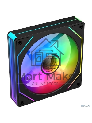 Вентилятор для корпуса Deepcool CG530 FAN BK (PWM, ARGB, черный, 800-1600об/мин, 120мм) Bulk