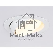 Светильник встраиваемый G10122 WH белый GX53 max 12W D120*48