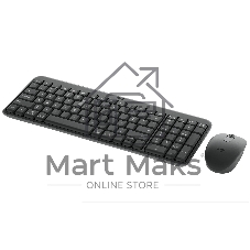 Комплект клавиатура+мышь Logitech Wireless Combo MK250 Compact беспроводной, Bluetooth, 1000 DPI, чёрный