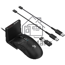 Мышь беспроводная/проводная A4Tech Bloody R72 Ultra Duo черный, 20000 dpi, радиоканал, USB, кнопки - 7