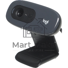 Веб-камера Logitech C270 HD 1280x720, 30 кадр/с, USB Type-A, микрофон (шумоподавление), автоосвещение, универсальное крепление