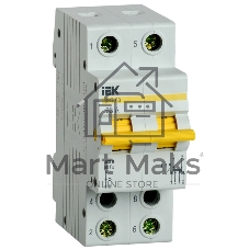 Выключатель-разъединитель трехпозиционный IEK MPR10-2-063 ВРТ-63 2P 63А