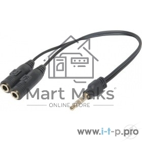 Переходник Defender Headset Jack 2*3.5jack - 3.5 4pin jack 0,15м