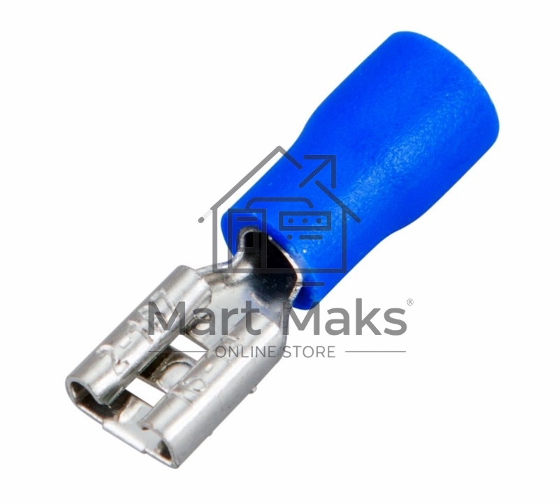 Клемма плоская изолированная гнездо 5.6 мм 1.5-2.5 мм² (РПи-м 2.5-(4.8)/РПИм 2-5) Rexant