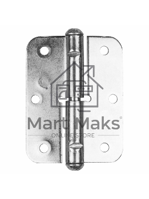 Петля накладная правая 85 цинк ЧЕТЫРЕ СЕЗОНА