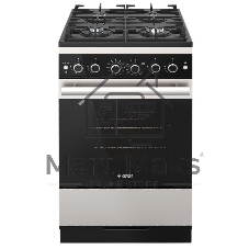 Плита газовая Gefest 5500-02 0069 серебристый/черный, конфорок 4 шт, духовка 52 л, 50 см x 85 см x 58.5 см