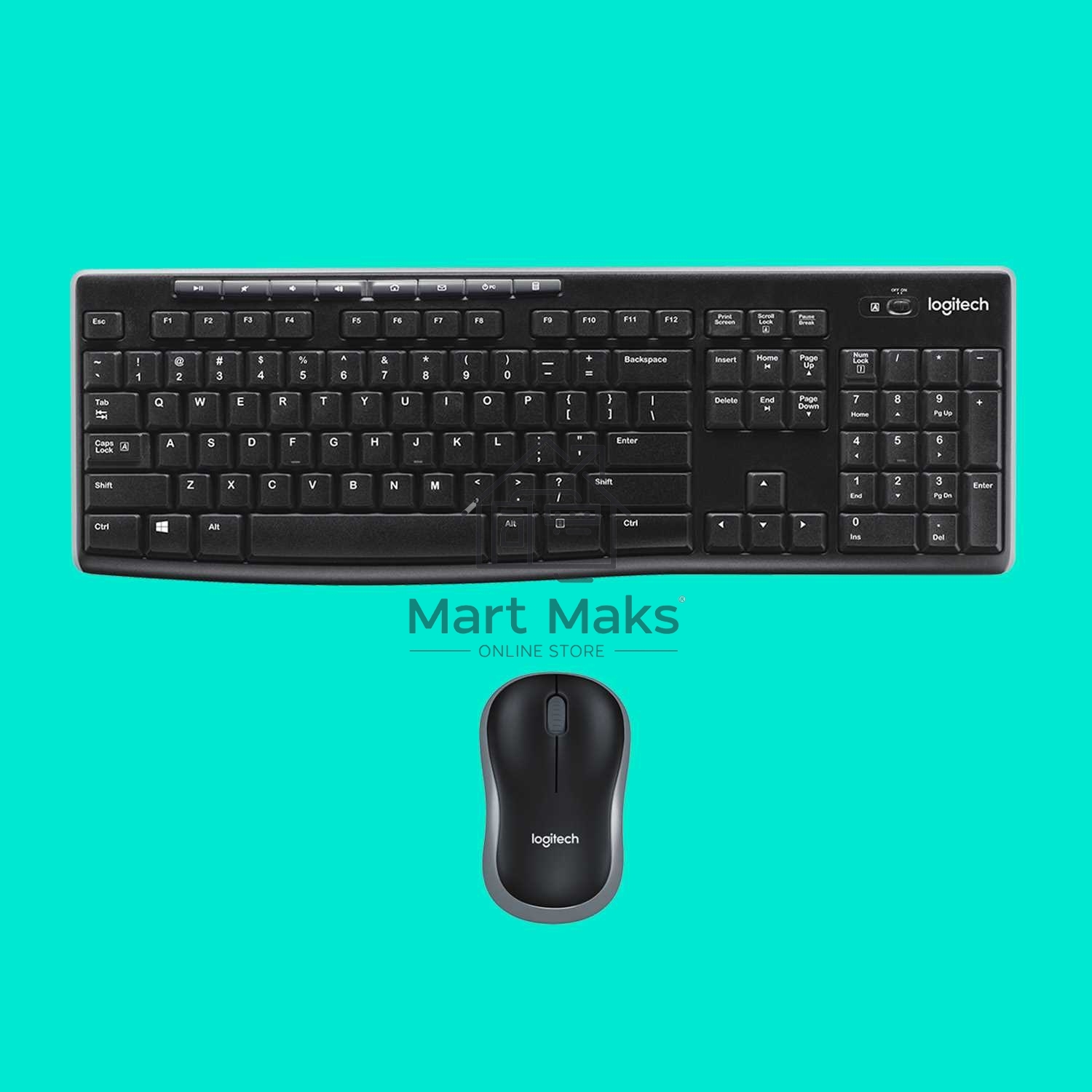 Клавиатура Logitech Keyboard K270 Wireless 920-003757/920-003058