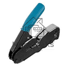 Клещи для обжима телефонных и компьютерных клемм Gross RJ45, 8P и RJ11/12, 6P, компакт., CAT5
