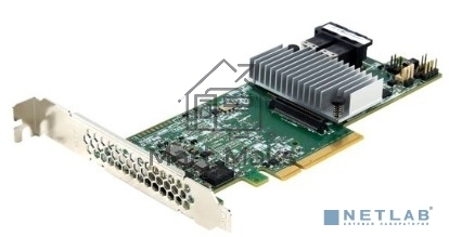Контроллер MegaRAID SAS 9361-8i SGL (8-Port Int, 12Gb/s SATA+SAS, PCIe 3.0, 1Gb DDRIII, MegaRAID SAS 9361-8i, Quick Installation Guide, LP Bracket)