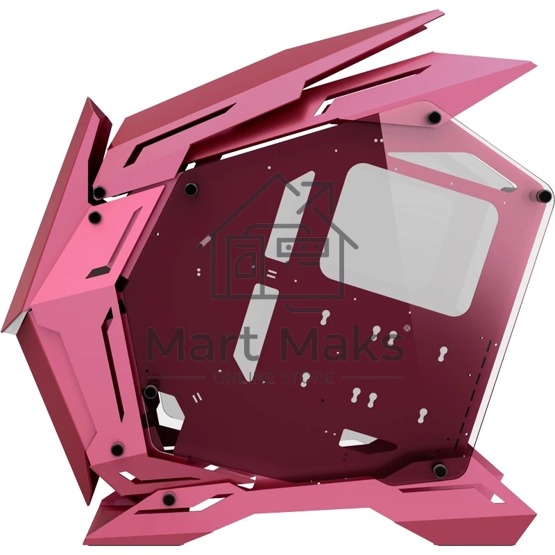 Компьютерный корпус без блока питания JONSBO MOD-3, Full-Tower, TG, no fans, 2xUSB-A 3.0, EATX, ATX, mATX, mITX Pink