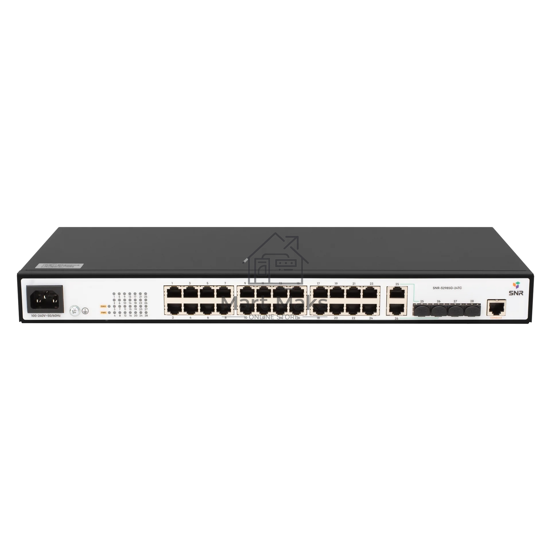 Коммутатор SNR управляемый уровня 2 SNR-S2985G-24TC