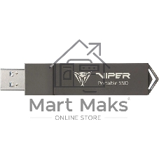 Накопитель SSD Patriot Viper PVP30 USB3.2 Gen2 512GB PVP30512G28UDG 2.5