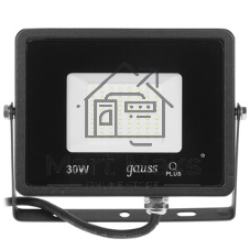 Прожектор светодиодный Gauss LED 30W IP65 6500К черный 1/10
