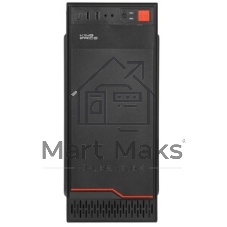 Компьютерный корпус KingPrice KPCC-MD201 черный без БП ATX 1x80мм 4x120мм 2xUSB 2.0 audio