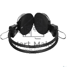 Проводные наушники Oklick HS-M200 черный, накладные, Jack 3.5 мм