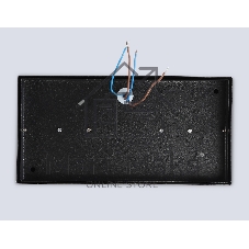 Светильник Ambrella light TN6535/2 BK черный IP44 GX53/2 200*100*80