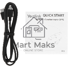 Спикерфон Yealink [SP92 with Dongle USB-C/A] Speakerphone + USB Bluetooth dongle/2-year AMS [1308170]