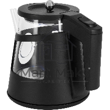 Чайник электрический Vitek VT-WK1083 1л. 1100Вт черный корпус: стекло