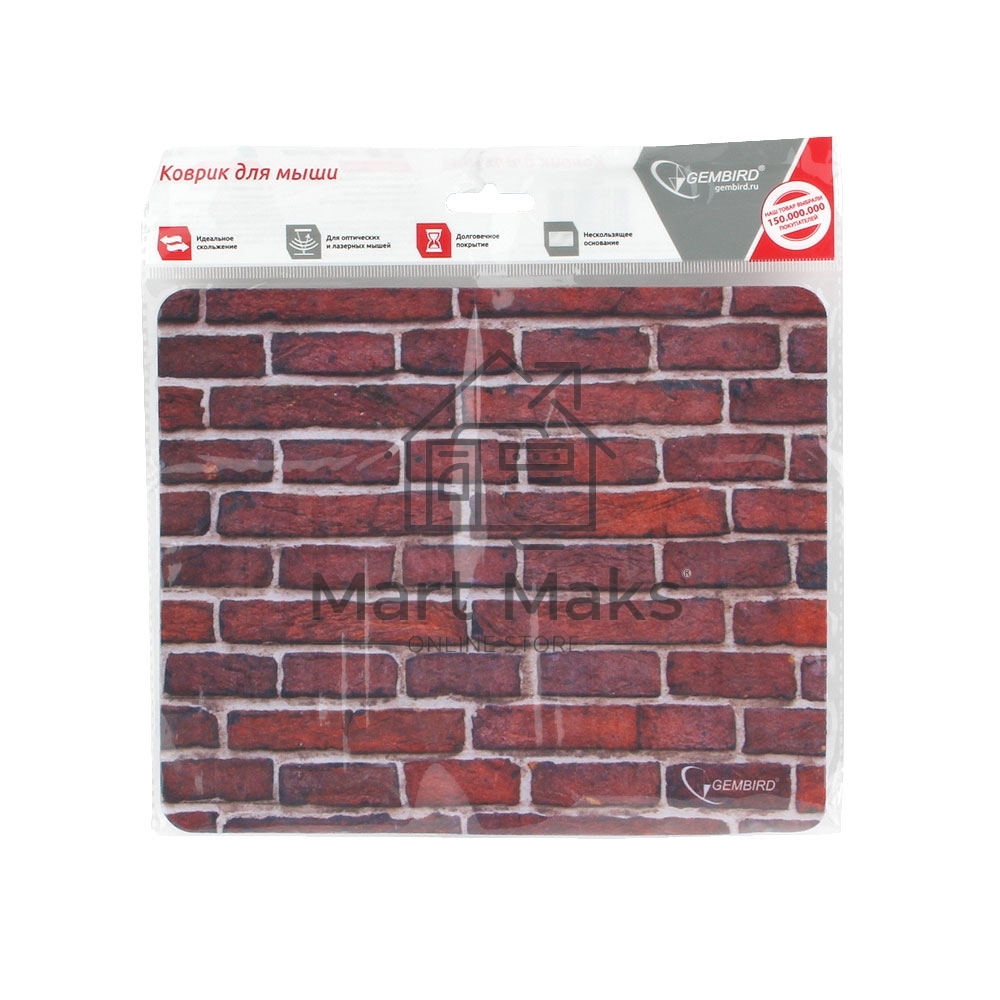 Коврик для мыши Gembird MP-BRICKS, рисунок 