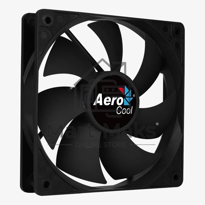 Вентилятор для корпуса Aerocool/Formula Force 12 PWM черный, 120 мм, 1500 об/мин, 27.5 дБ, 4 pin