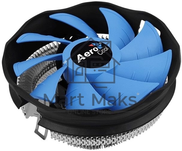 Кулер для процессора AeroCool / Formula Verkho Plus серебристый/черный, 120 мм, алюминий, 2000 об/мин, 26.5 дБ, 4 pin, 110 Вт, 68 мм