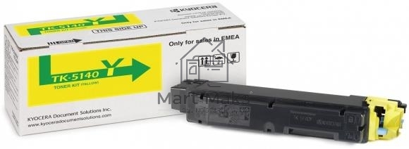 Картридж лазерный Kyocera TK-5140Y (1T02NRANL0) желтый для M6030cdn/M6530cdn/P6130cdn 5000 стр.