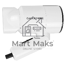 Фен Galaxy Line GL 4345 белый, 1400 Вт, компактный