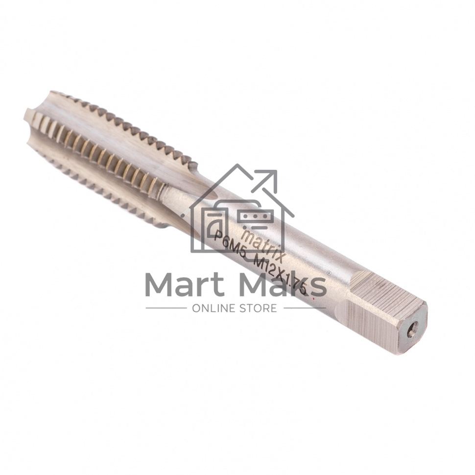 Метчик MATRIX ручной М12x1,75 мм, Р6М5 76696