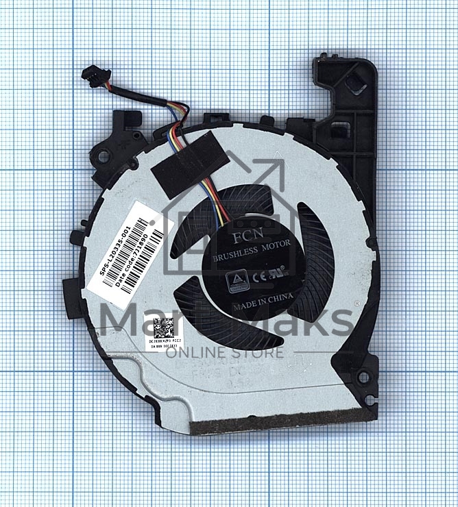 Вентилятор (кулер) для ноутбука HP Pavilion 15-CX CPU