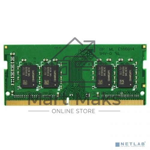 Оперативная память Synology, DDR4, 4GB (1x4GB), 2666MHz, CL17, SODIMM