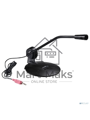 Микрофон проводной Oklick MP-M009B 1.8м черный