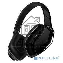 Наушники SVEN AP-B550MV черный Bluetooth 4.1, Частотный диапазон наушников, Гц - 20 – 20 000, Чувствительность наушников, дБ - 106, Чувствительность микрофона - -58 ± 3