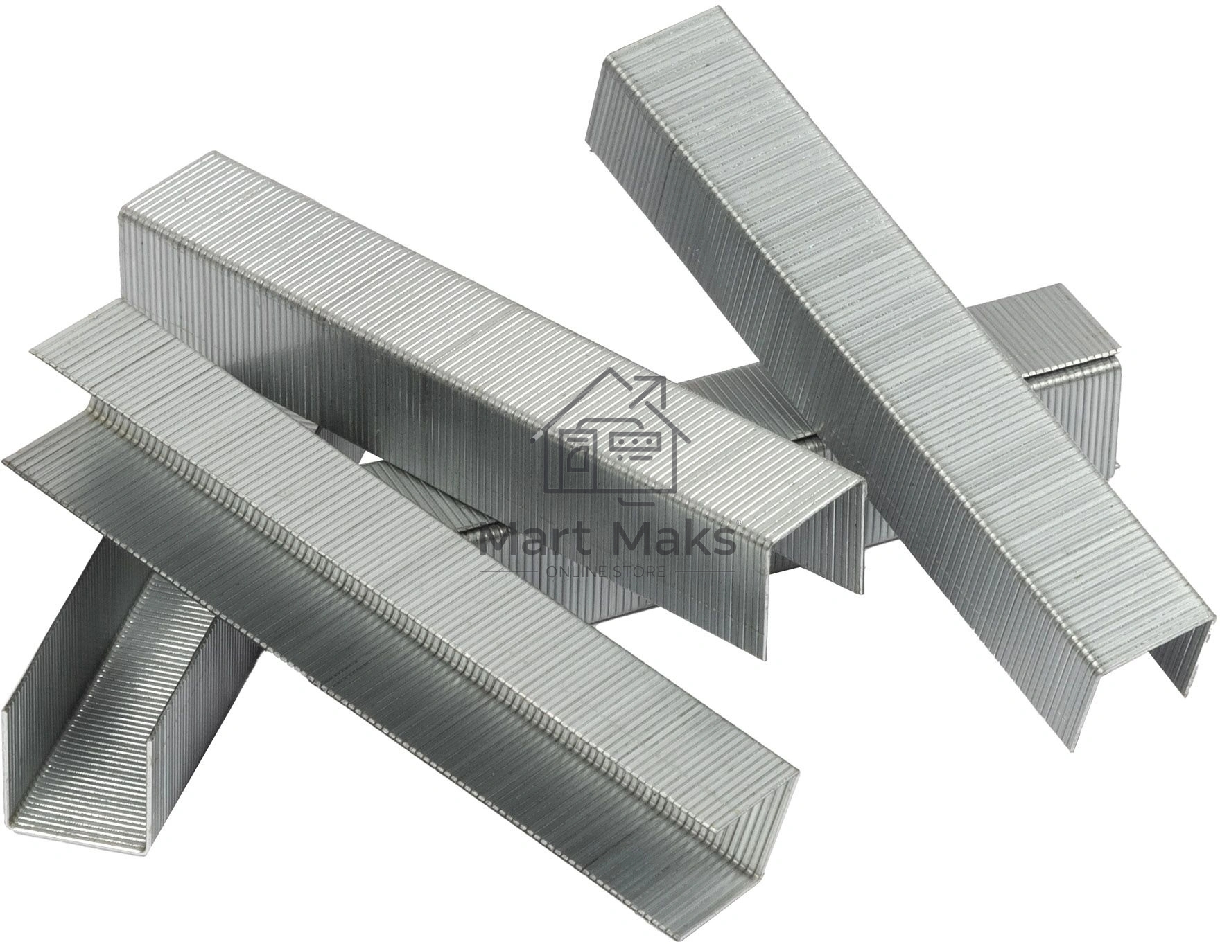 Скобы для степлера 23/10 Silwerhof DAILY оцинкованные кор.карт. (упак.:1000шт.)