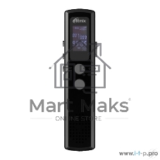 Диктофон RITMIX RR-120 4GB черный