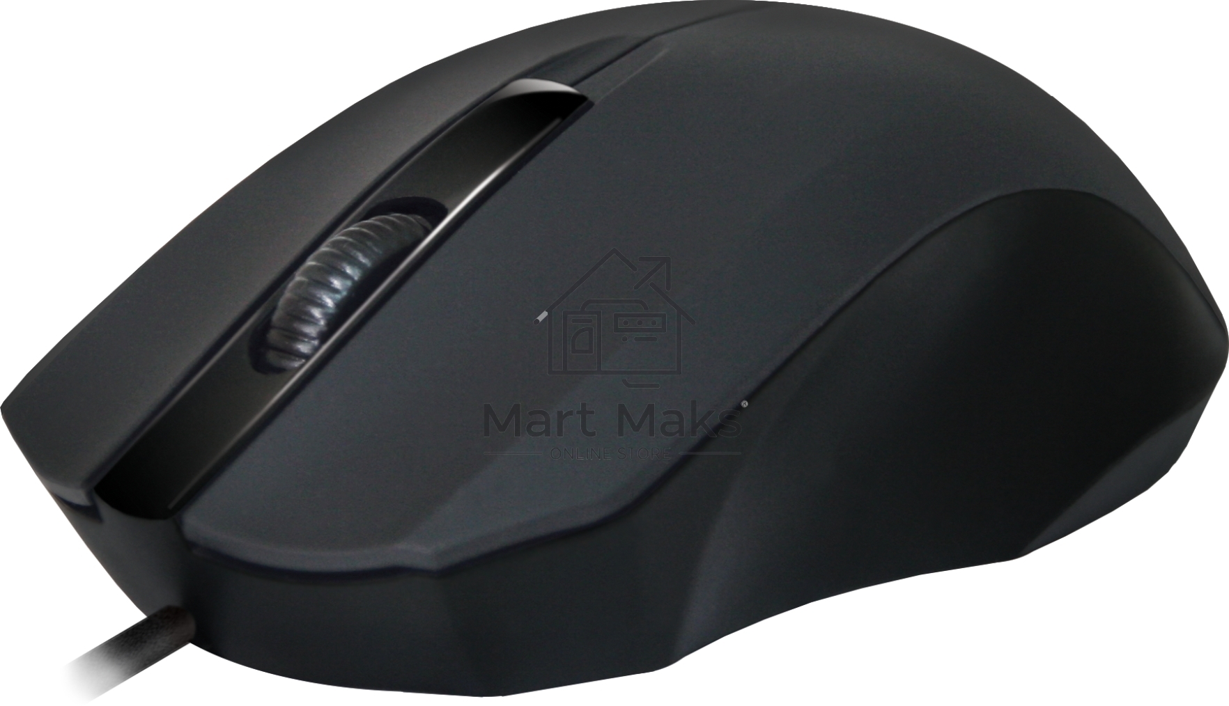 Мышь проводная Defender MM-310 черный, 1000 dpi, USB, кнопки - 3