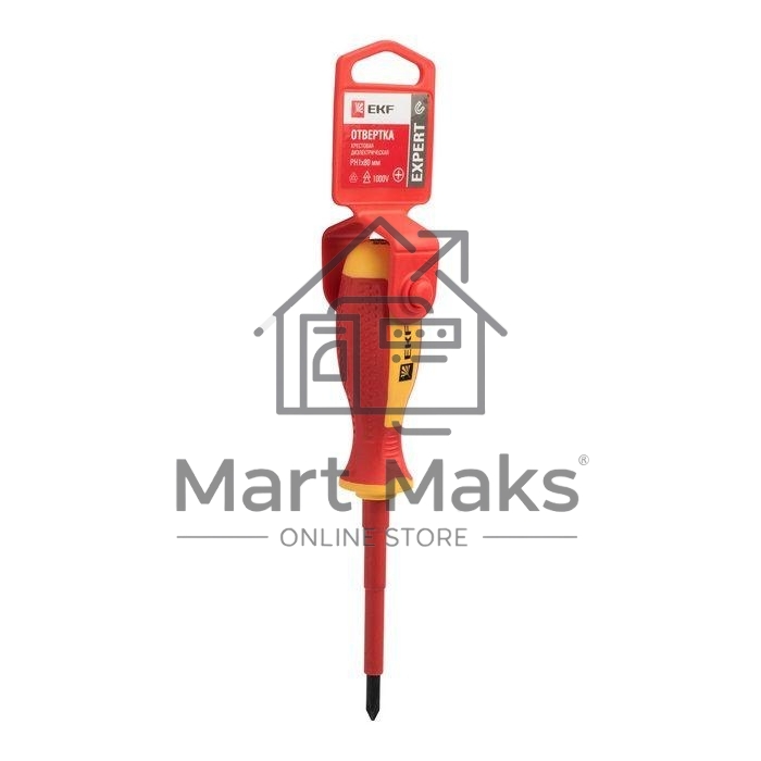 Отвертка PH1х80мм Expert 1000В PROхima EKF ph-1-80-exp-in