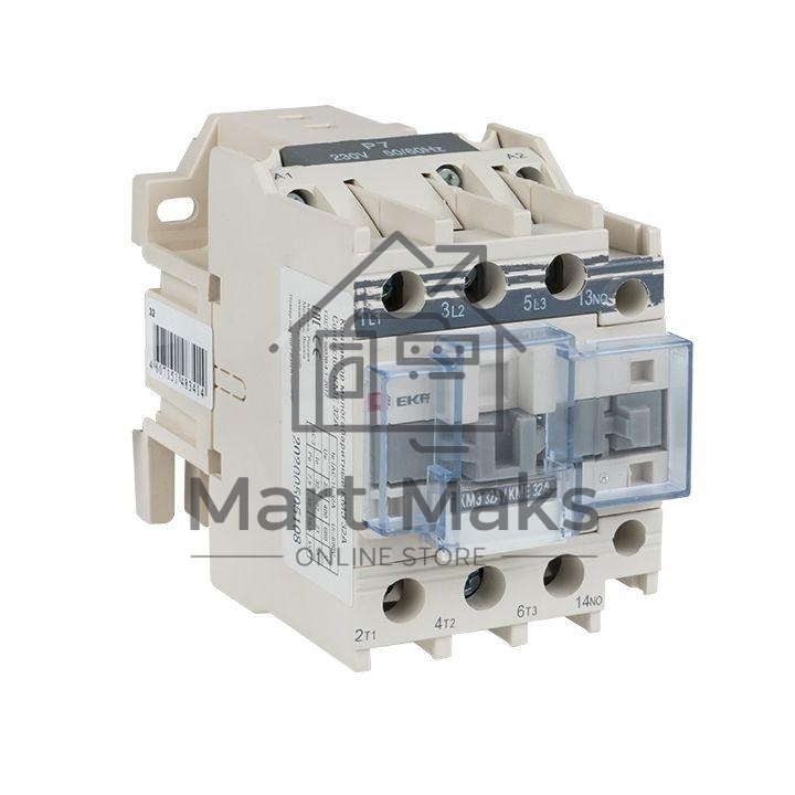 Контактор EKF ctr-s-32-220 КМЭ малогабаритный 32А 220В 1NO EKF PROxima