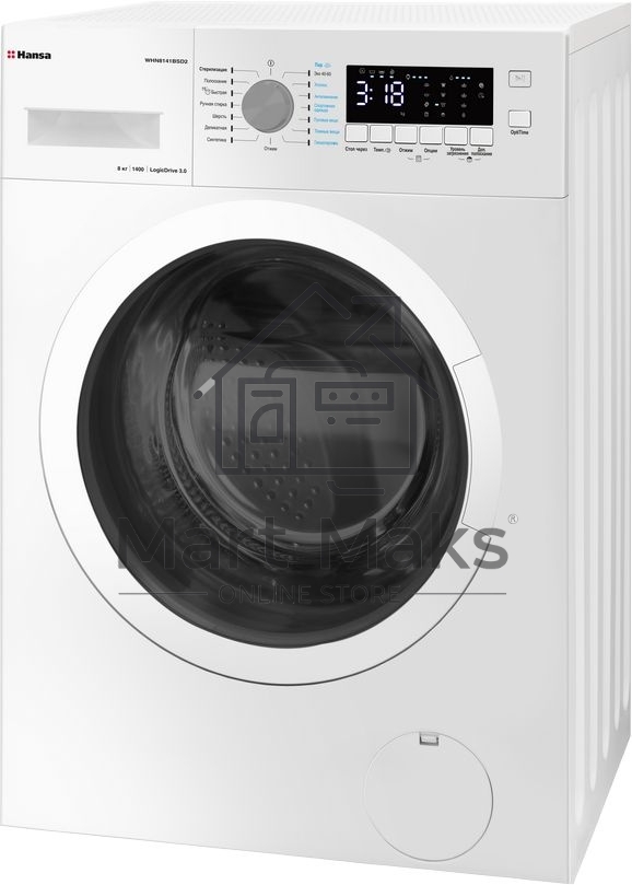Стиральная машина Hansa WHN8141BSD2 белый загр. фронтальная макс.: 8 кг 1400 об/мин класс: А+++