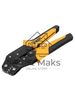 Клещи для обжима неизолированных наконечников НК и НВ, разъемов РП, 0,25 - 2,5 мм2 Denzel