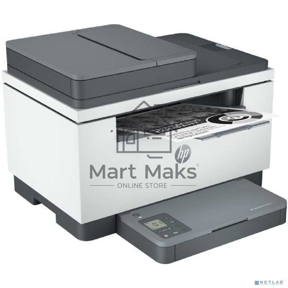 МФУ лазерный HP LaserJet M236sdw (9YG09A), A4, ч/б, печ. до 29 стр/мин., скан. до 19 стр/мин. (ч/б) 10 стр/мин. (цвет), 600 x 600 dpi, USB, RJ-45, Wi-Fi, BlueTooth, Air Print, Mopria