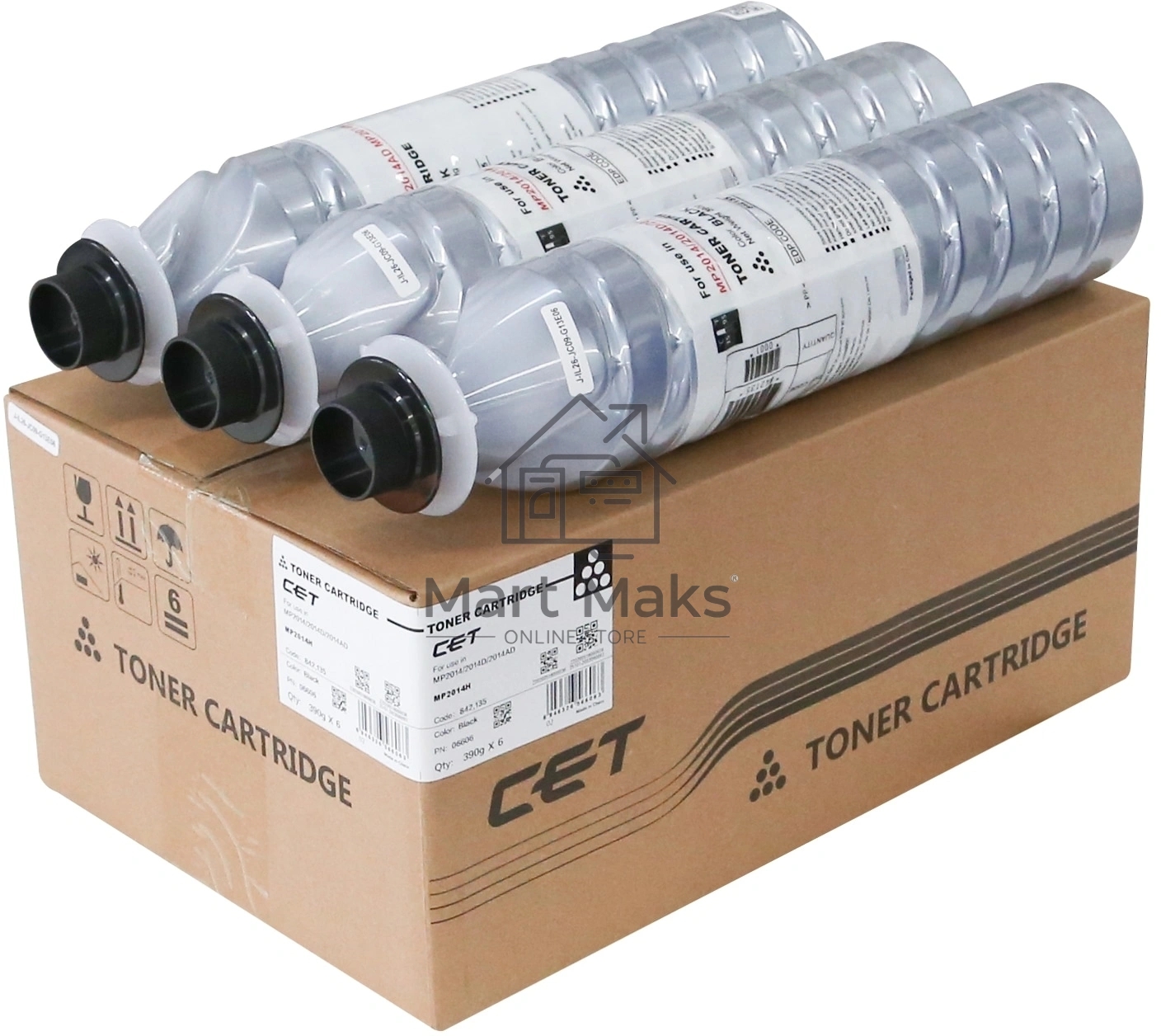 Картридж лазерный (CPP) 842135 для Ricoh MP2014/2014D (CET), 390г, 12000 стр., CET6606