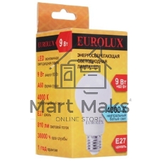 Лампа светодиодная EUROLUX LL-E-A60-9W-230-2