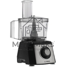 Кухонный комбайн Bosch MCM3501M 800 Вт, Скорости: 2, Блендер 1 л, Чаша 2.3 л, черный/серебристый