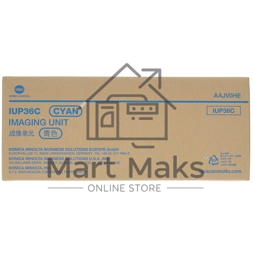 Блок барабана Konica-Minolta bizhub C3300i/C4000i/C3320i голубой IUP-36C