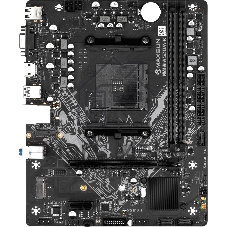Материнская плата MAXSUN Challenger A520M-K, AM4, AMD A520, 2xDDR4, 4xSATA, 1xM.2, 1xPCIe 3.0 x16, HDMI, D-Sub, 1x1Gb LAN, 3x3.5 мм, 5.1, microATX