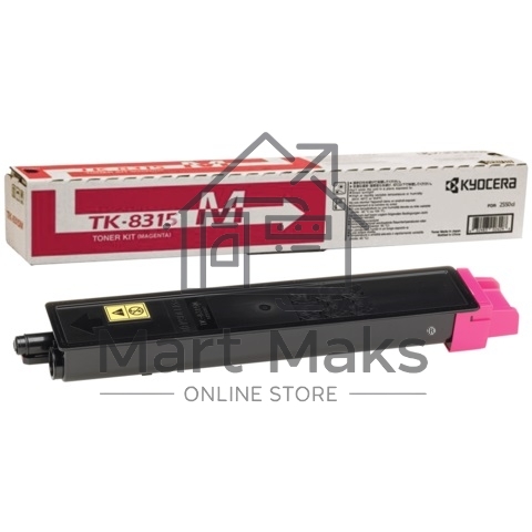 Картридж лазерный Kyocera TK-8315M (1T02MVBNL0) пурпурный для TASKalfa 2550ci 6000 стр.
