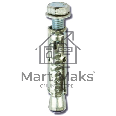 Анкер забивной М8 с болтом (уп.25шт) ДКС CM430850
